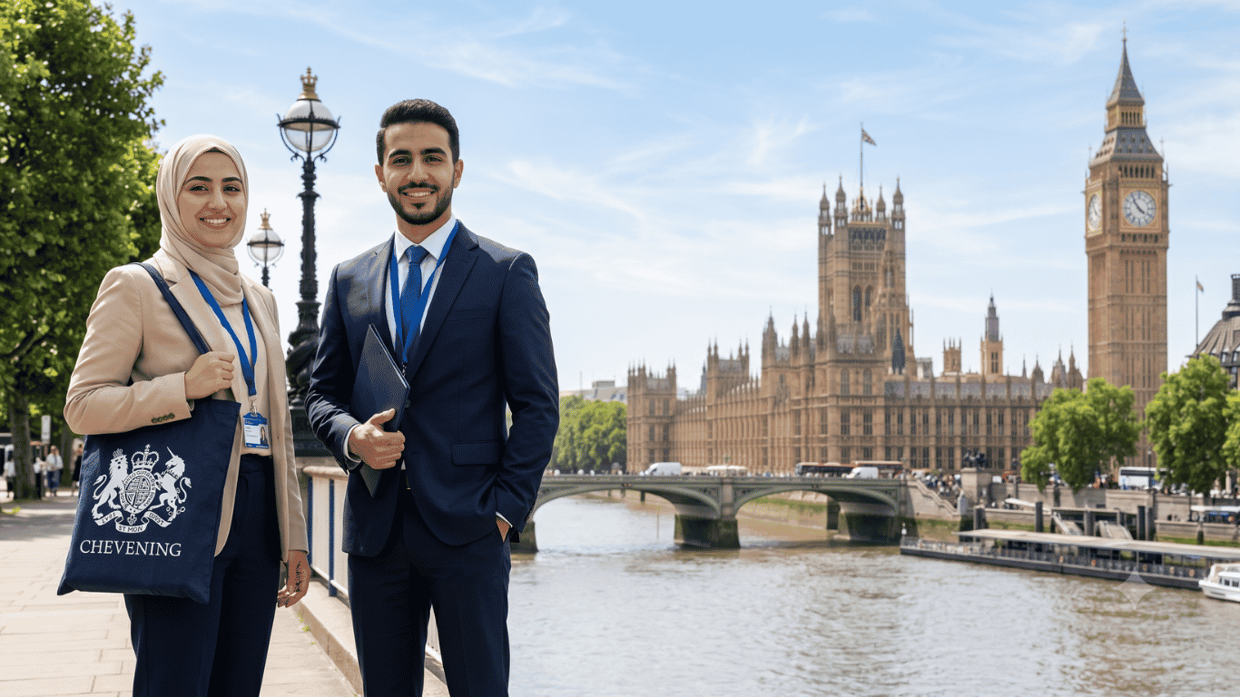 Chevening Youth Hub scholars in London